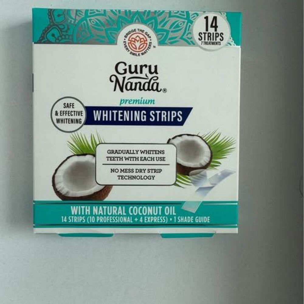 GuruNanda Premium Teeth Whitening Strips